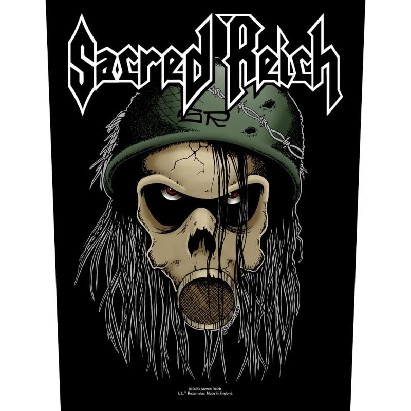 Rückenaufnäher Sacred Reich OD Backpatch