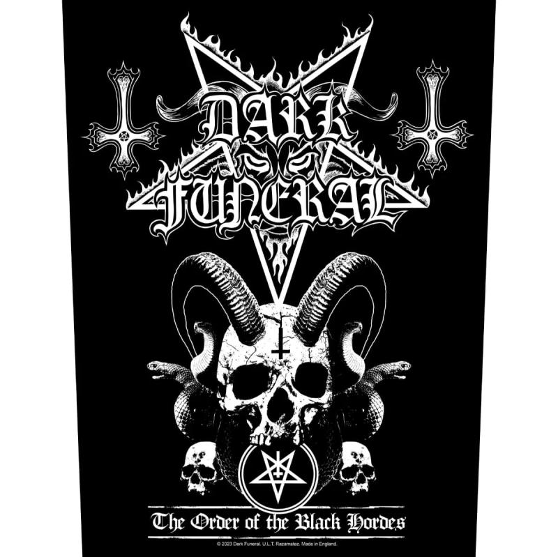 Rückenaufnäher Dark Funeral Orders Of The Black Hordes Backpatch