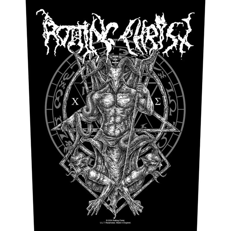 Rückenaufnäher Rotting Christ Hellenic Black Metal Backpatch