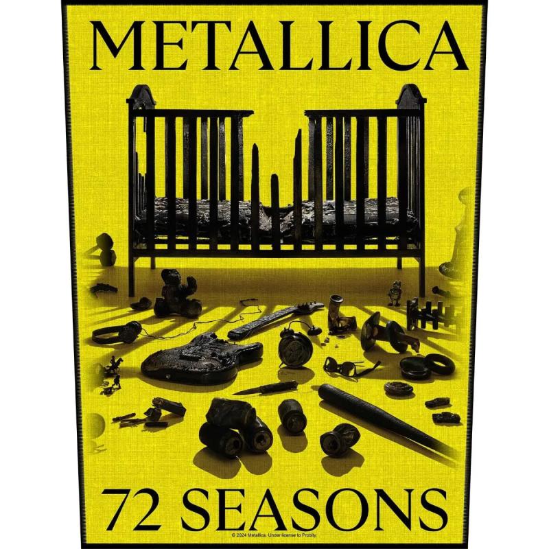 Rückenaufnäher Metallica 72 Seasons Crib Backpatch
