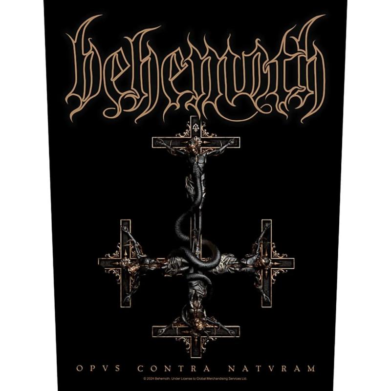 Rückenaufnäher Behemoth Opvs Contra Natvram Backpatch
