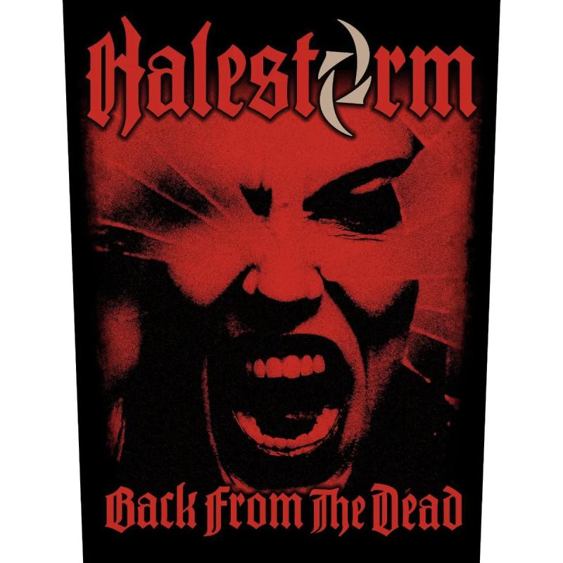 Rückenaufnäher Halestorm Back From The Dead Backpatch