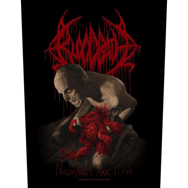 Rückenaufnäher Bloodbath Nightmares Made Flesh Backpatch