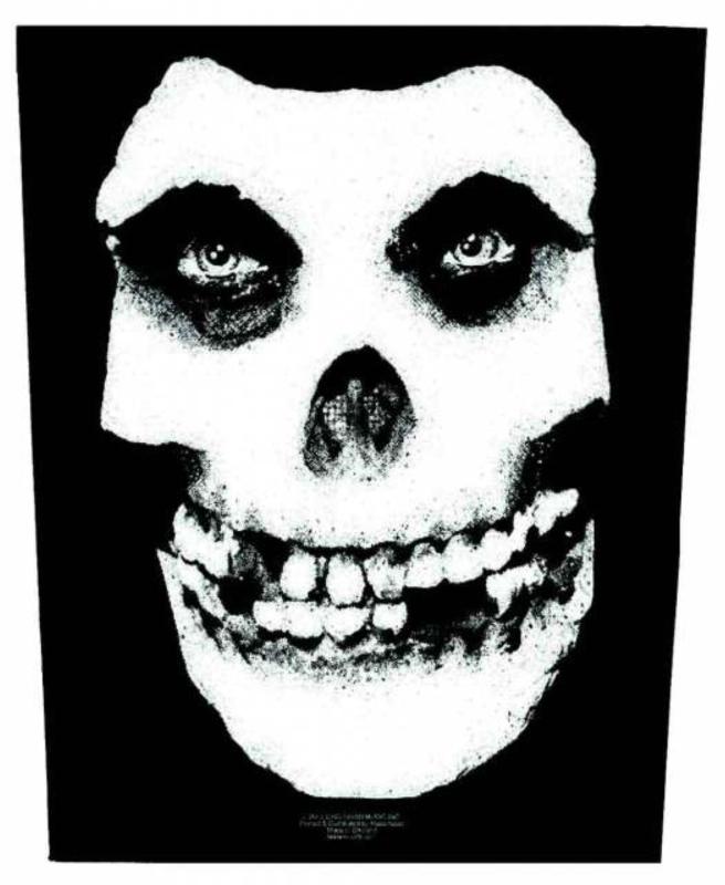 Misfits Face Skull Rückenaufnäher