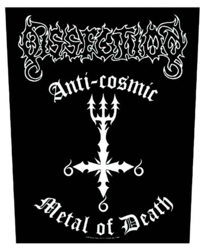 Dissection Anti Cosmic Metal Of Death Rückenaufnäher