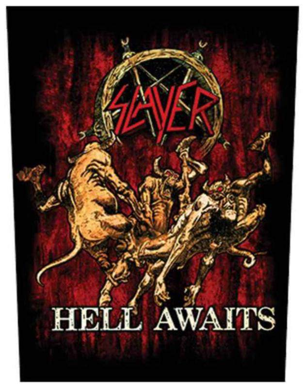 Slayer Hell Awaits Rückenaufnäher