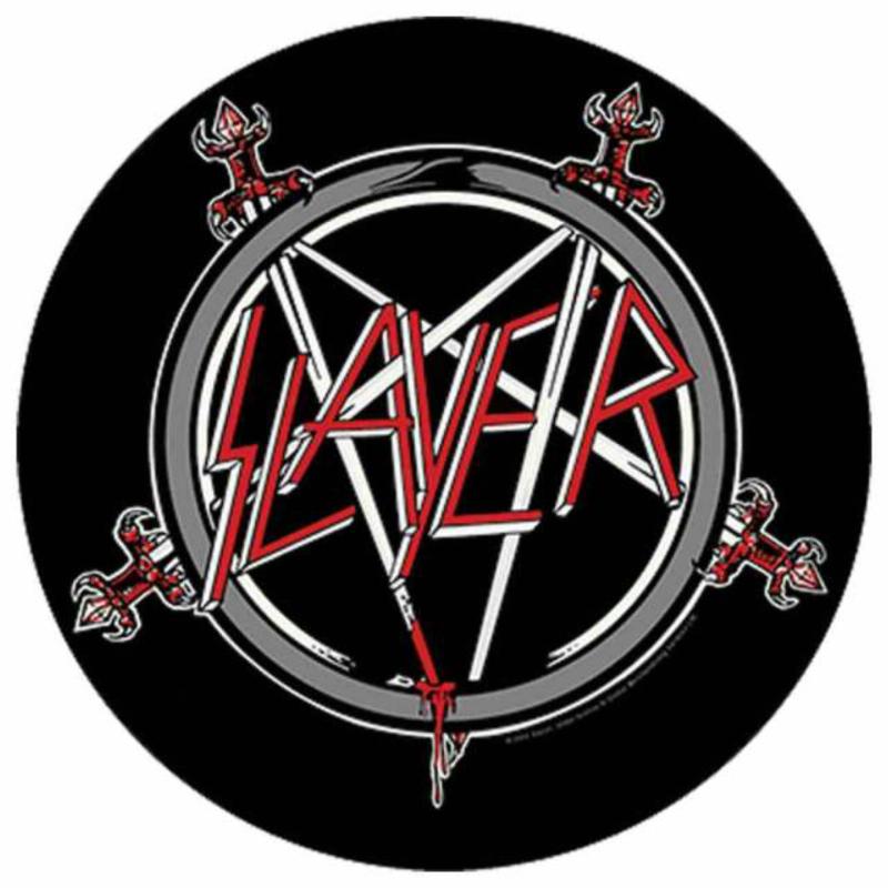 Slayer Pentagramm Rückenaufnäher