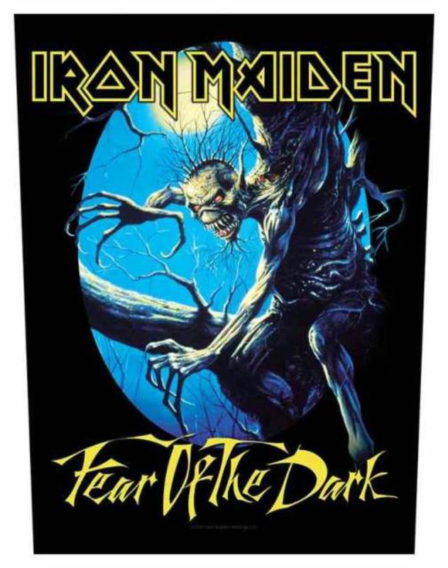 Iron Maiden Fear Of The Dark Rückenaufnäher