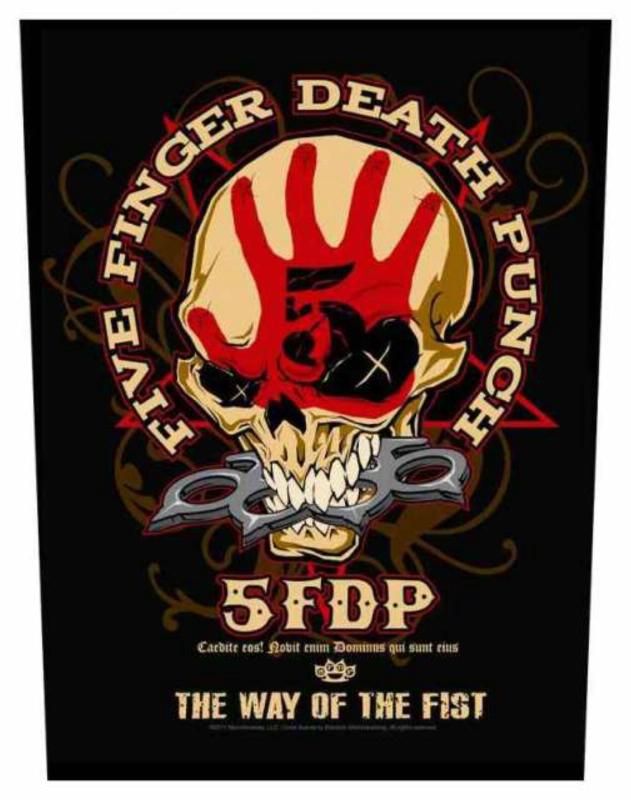 Five Finger Death Punch Way Of The Fist Backpatch