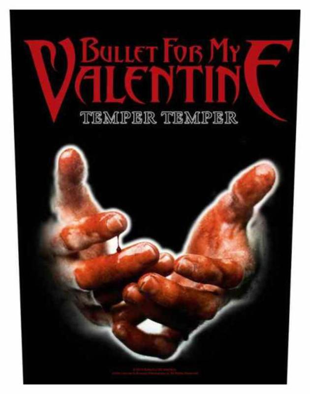 Bullet For My Valentine Temper Temper Rückenaufnäher