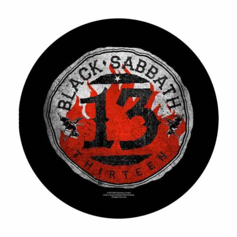 Black Sabbath 13 Circular Rückenaufnäher