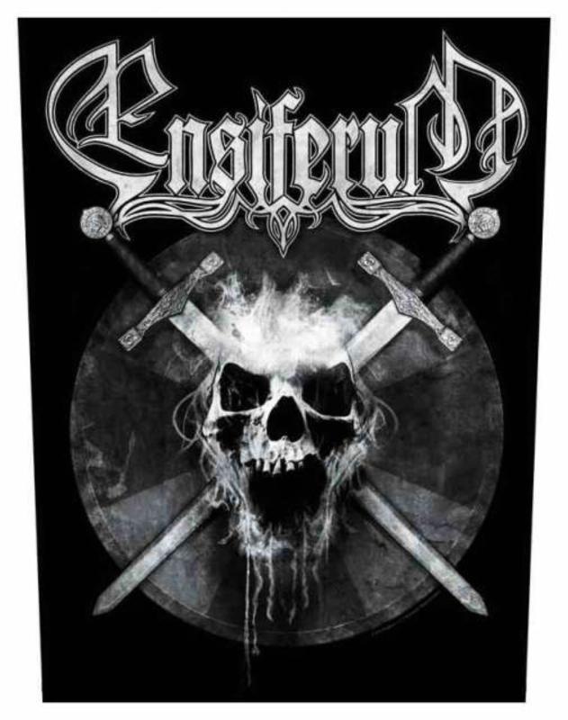 Ensiferum Skull Rückenaufnäher