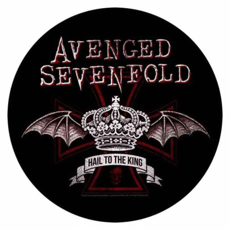Avenged Sevenfold Red Crown Rückenaufnäher