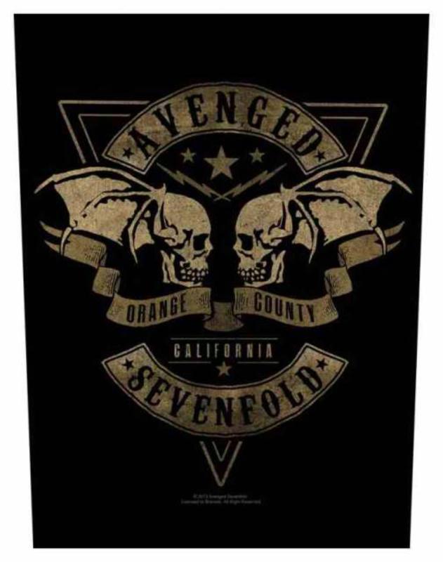 Avenged Sevenfold Orange County Rückenaufnäher