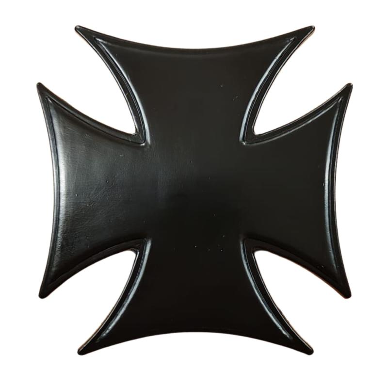 Eisernes Kreuz Gürtelschnalle schwarz Metall