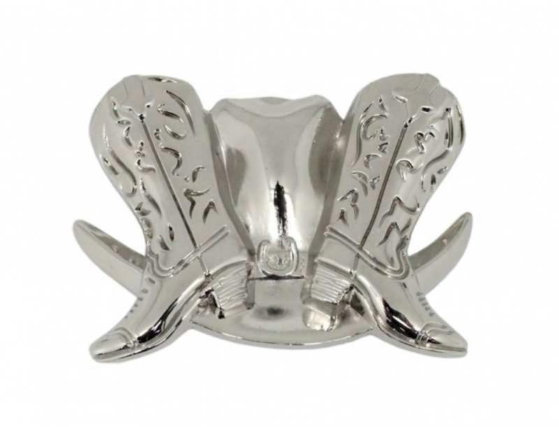 Gürtelschnalle Cowboy Stiefel