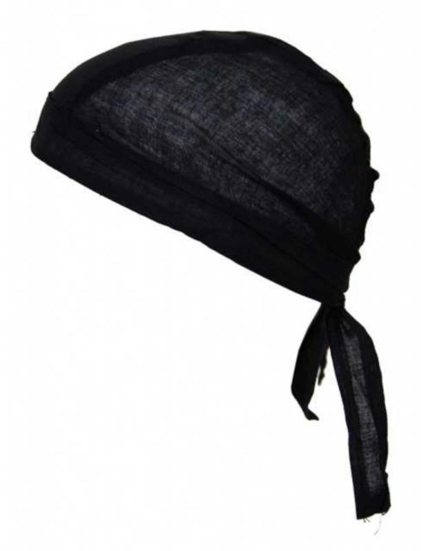 Children Bandana Cap Black Uni
