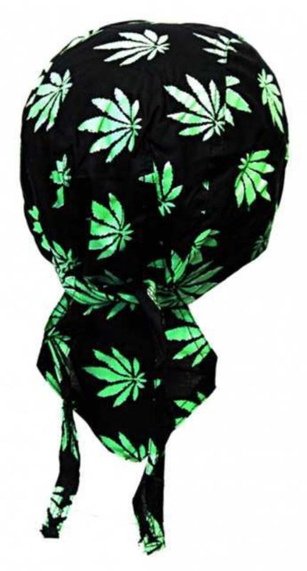 Kinder Bandana Cap Cannabisblätter