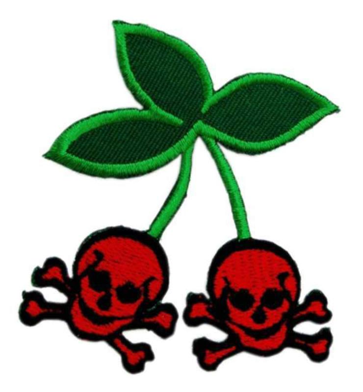 Aufnäher Kirschen Des Todes