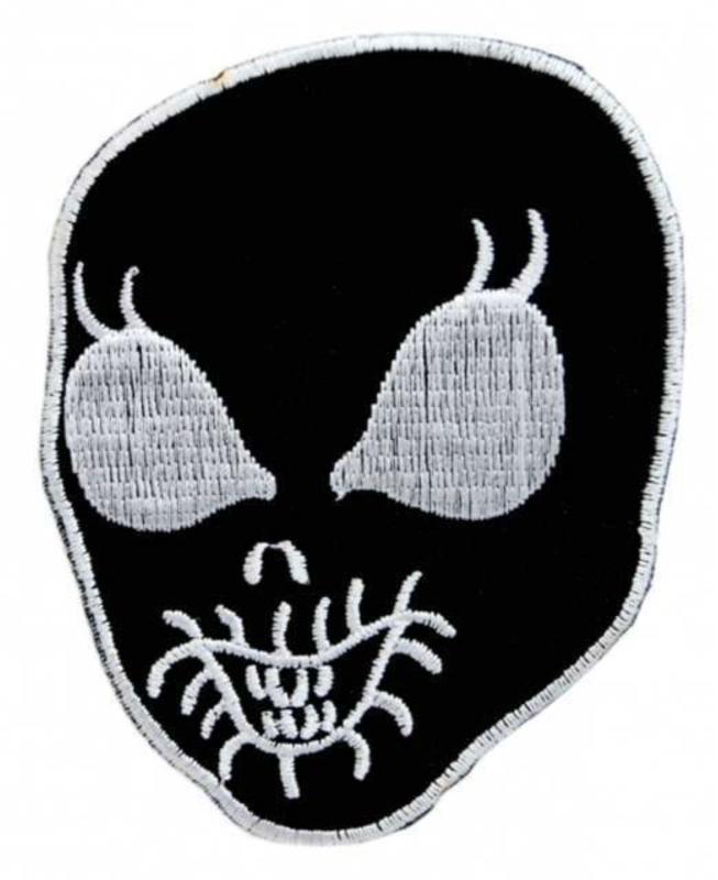 Aufnäher Schwarzer Totenkopf
