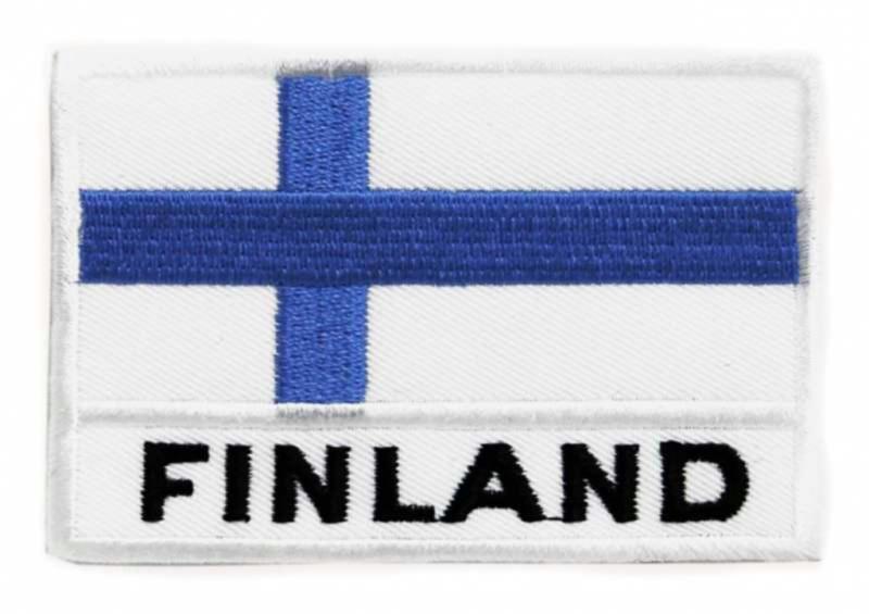 Gestickter Aufnäher Finnland