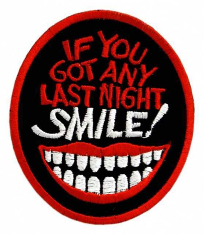 Aufnäher Smile!
