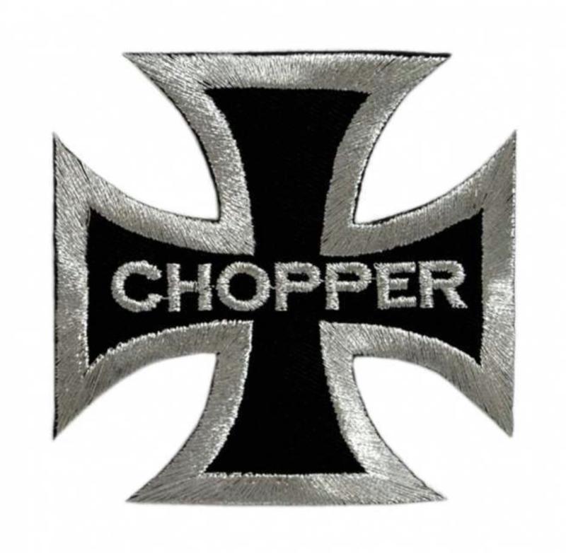 Aufnäher Eisernes Kreuz Chopper