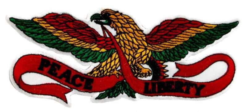 Aufnäher Peace & Liberty