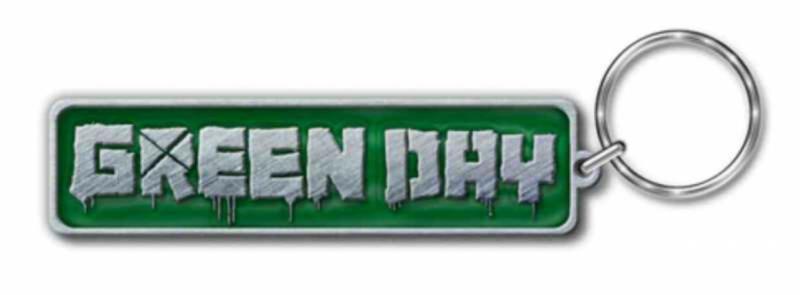 Green Day Logo Keyring