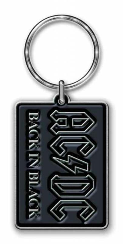 AC/DC Back In Black Keychain