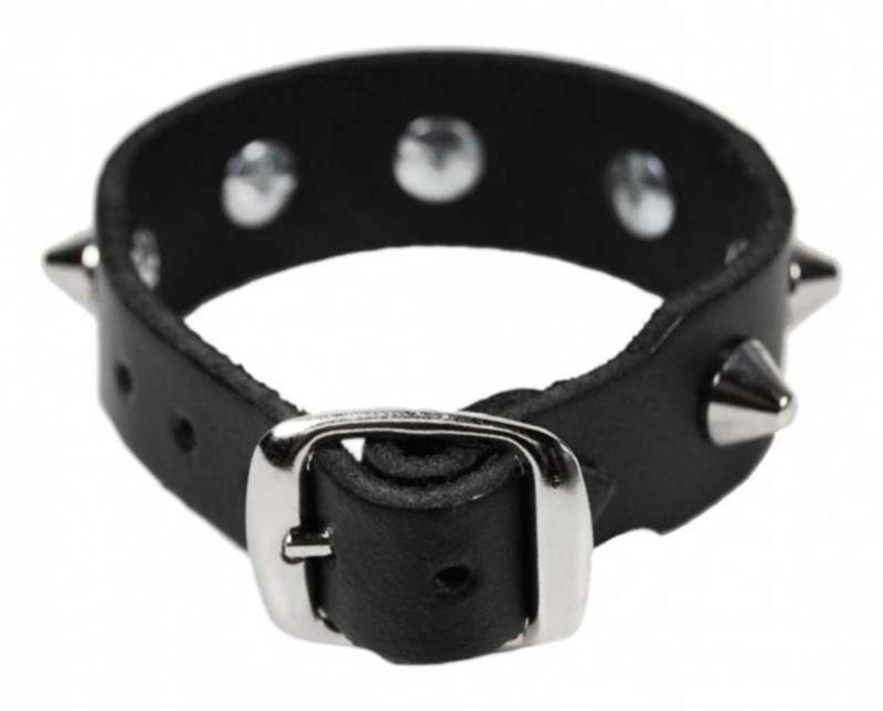 Lederarmband Spitznieten