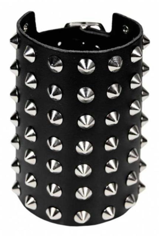 Studded Wristband Conical Studs