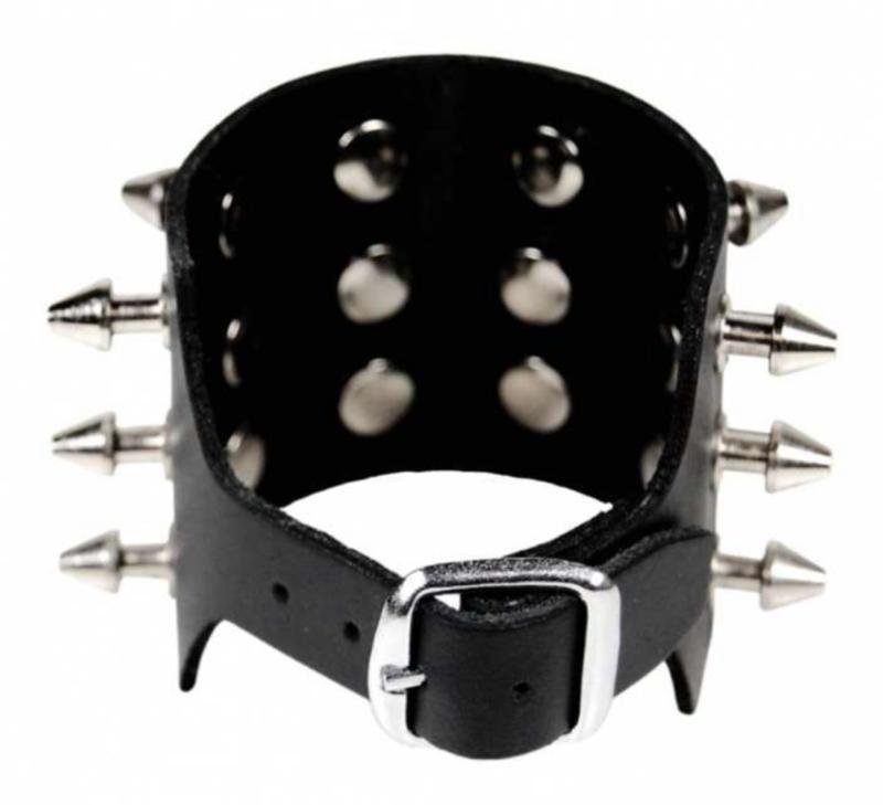 Rocker Armband 3-reihig Killernieten