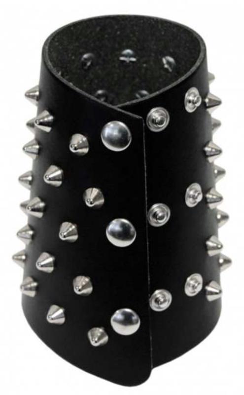 Leder Manschette 52 Spitznieten