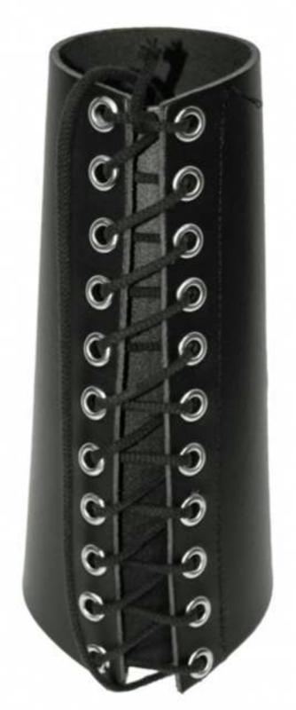 Punk Armband Schwarz Zum Schnüren