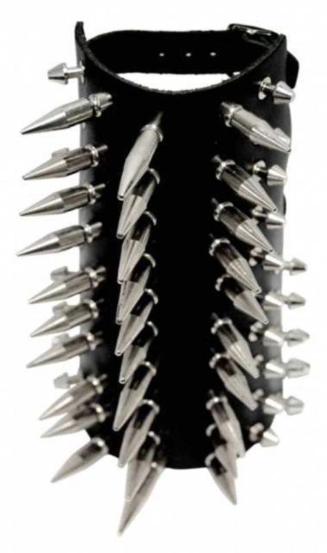 Leder Manschette Killernieten