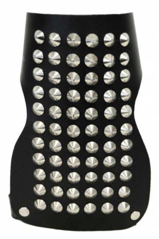 Rocker Armband 6-reihig Spitznieten