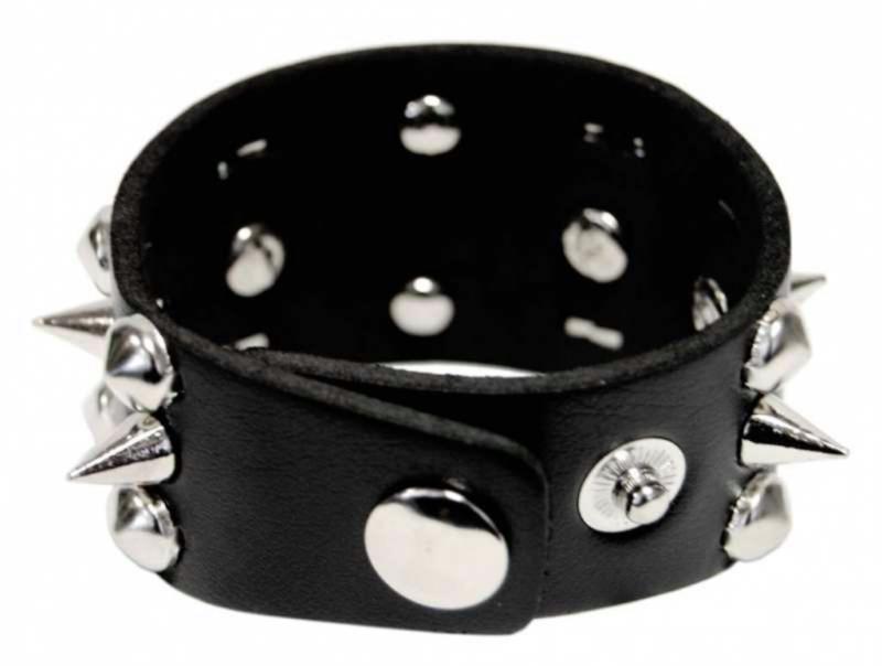 Punk Armband Totenkopf & Spikes