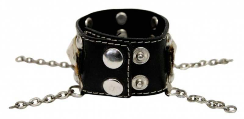 Ketten Rocker Armband Pyramidennieten