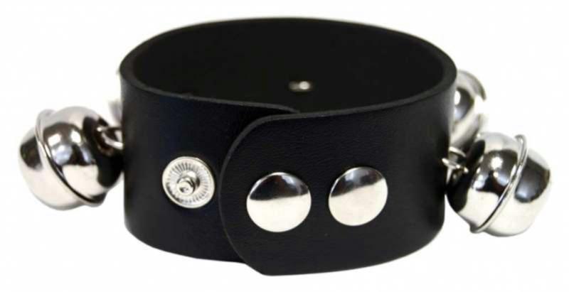 Glockennieten Kunsteder Armband