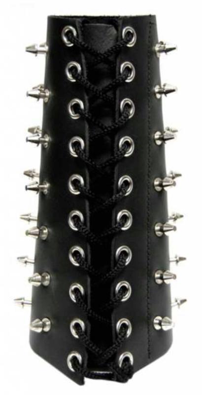 Leather Cuff 49 Killer Studs With Laces