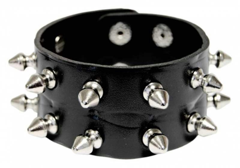 Kunstleder Armband Killer Nieten