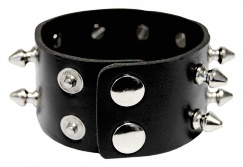 Kunstleder Armband Killer Nieten