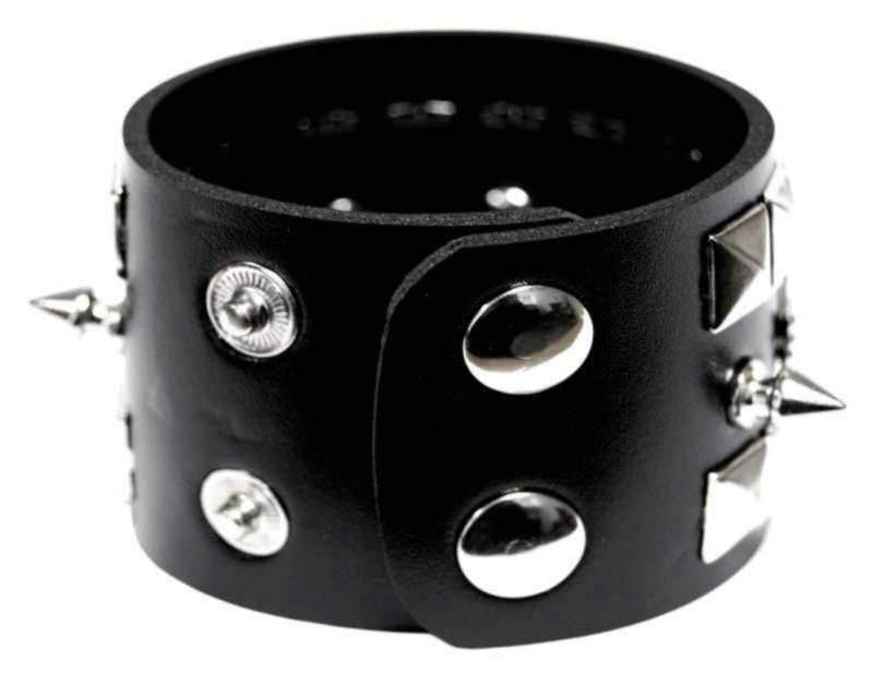 Studded Wristband Wristband Pyramid Studs
