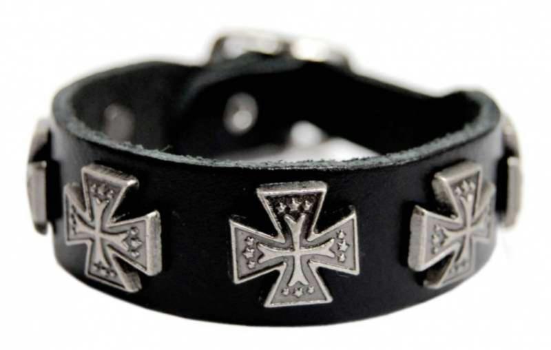 Lederarmband Eisernes Kreuz