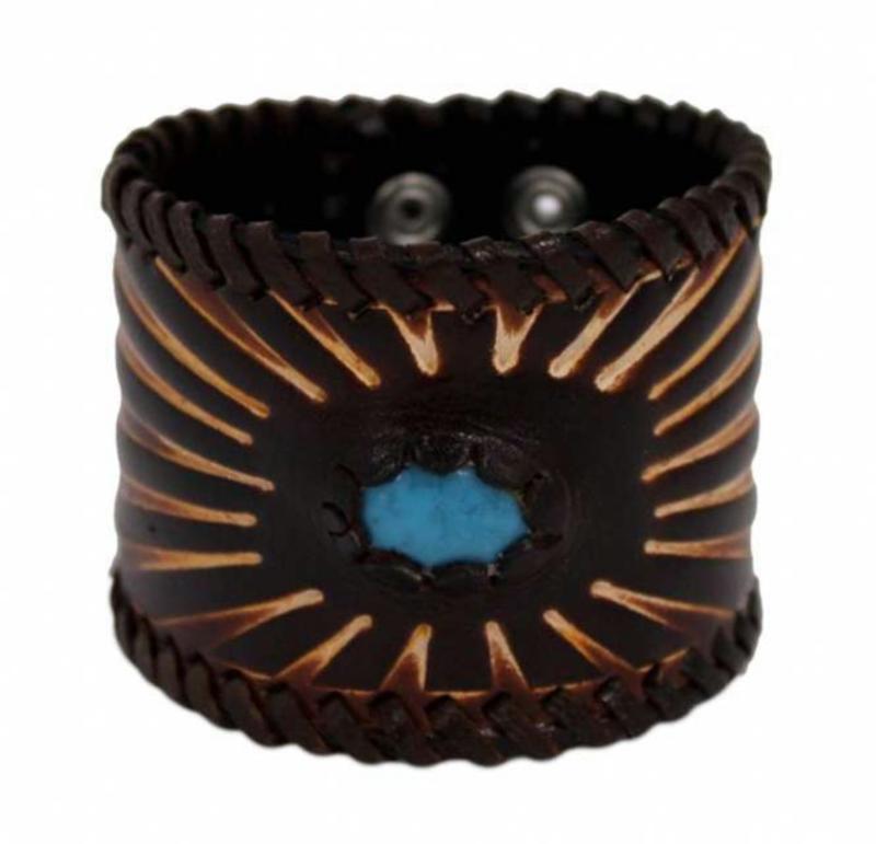 Punk Armband Braun