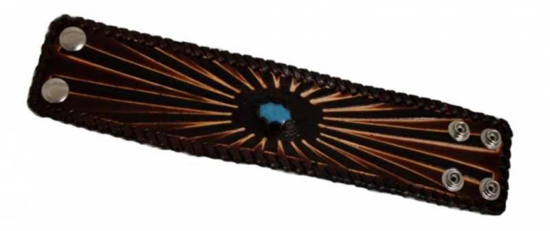 Punk Armband Braun