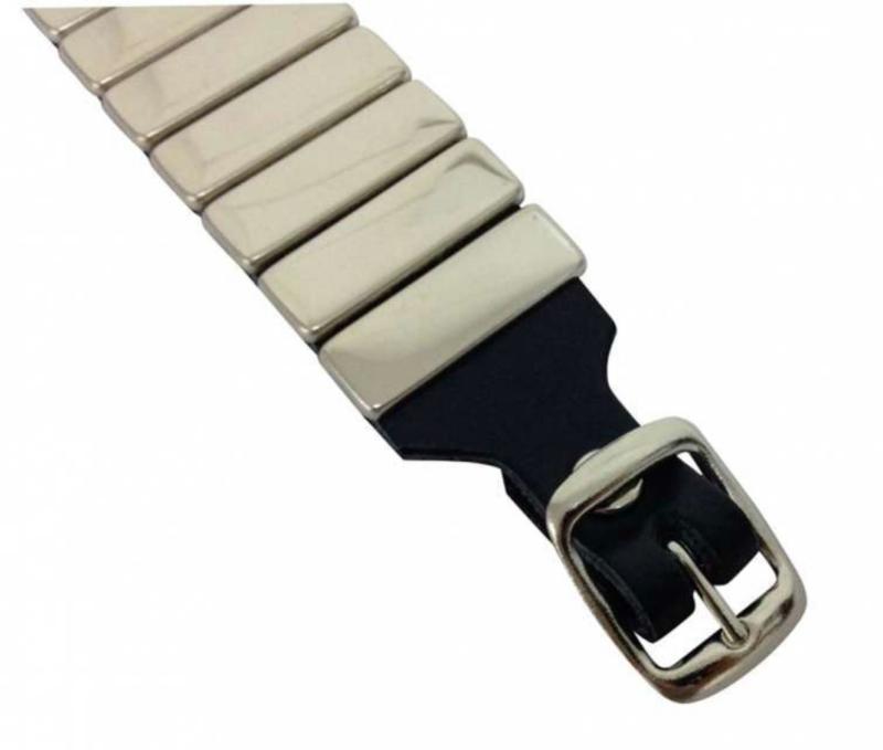 Rocker Armband Mit Flachen Nieten
