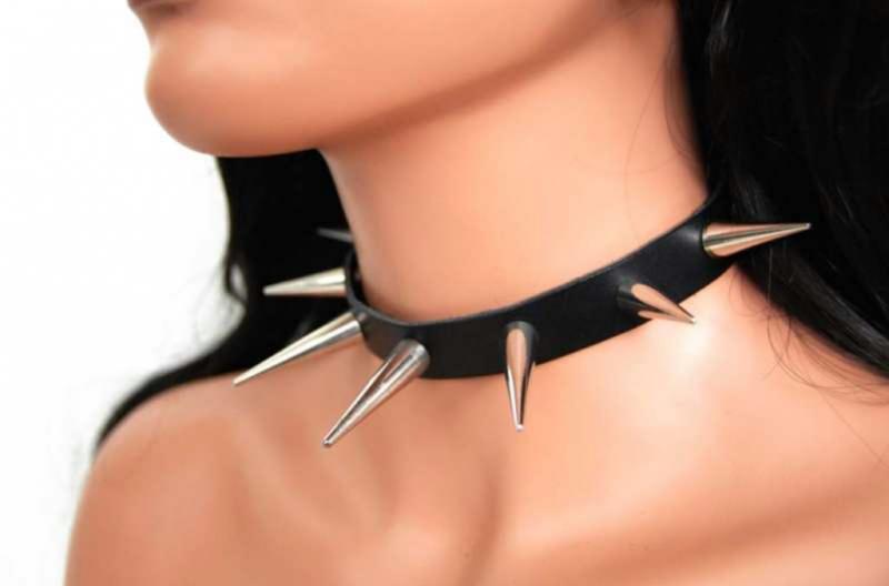 Gothic Halsband Spike Nieten