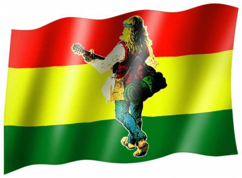 Hippie Fahne